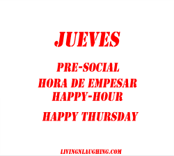 feliz jueves